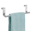 iDesign Brushed Silver Over the Cabinet Towel Bar 9-1/4 in. L Stainless Steel