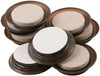 Kleen Freak Felt Self Adhesive Protective Pad Brown Round 1.5 in. W X 1.5 in. L 8 pk