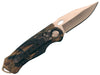 AccuSharp Camouflage Stainless Steel 4 in. Sport Folding Knife