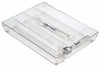 iDesign Linus 2 in. H X 13.7 in. W X 10.7 in. D Plastic Cutlery Tray