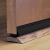 M-D Building Products Black Aluminum Door Bottom For Doors 36 in. L X 1.25 in. (Pack of 6)