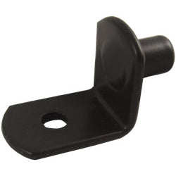 Soporte para estantes, diámetro de pasador de 1/4", paquete de 100, bronce frotado con aceite, de Stone Harbor Hardware