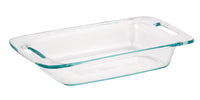 Pyrex 9 in. W x 16 in. L Oblong Dish Clear (Pack of 4)