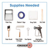 Zinsser Bulls Eye 123 Plus White Water-Based Acrylic Primer 1 gal