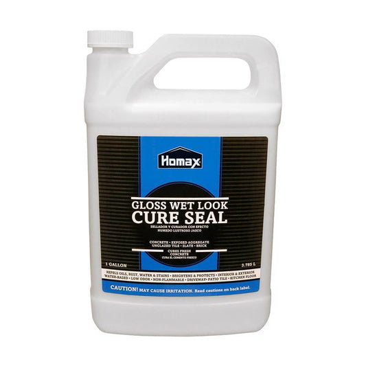 Homax Cure Seal 350 sq. ft. Coverage Area Gloss Clear Water-Based Sealer 1 gal. (Pack of 4)