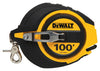 DeWalt 100 ft. L X 0.38 in. W Closed Case Long Tape Measure 1 pk