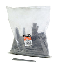 Simpson Strong-Tie 8.38 in. H X 8.38 in. W 14 Ga. Galvanized Steel Wedge Tie - Deal of The Week