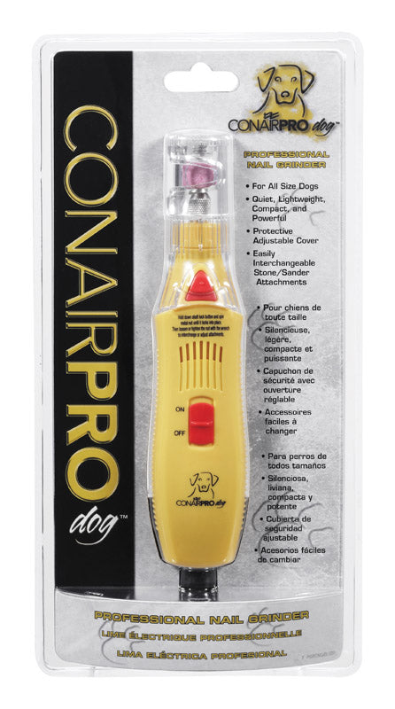 ConairPRO Multicolored Dog Nail Grinder 1 pk