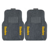 NFL - Pittsburgh Steelers Wordmark 2 Piece Deluxe Car Mat Set