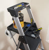 Cosco 5 ft. H Aluminum Step Ladder Type II 225 lb. capacity