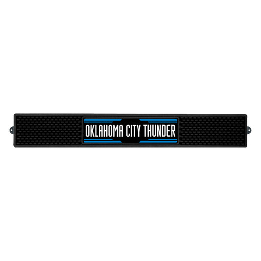 NBA - Oklahoma City Thunder Bar Mat - 3.25in. x 24in.