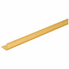 M-D 1-1/8 in. H X 72 in. L Prefinished Brass Aluminum Stair Edge