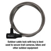 Master Lock 3/8 in. D X 72 in. L Vinyl Coated Steel Locking Cable - Deal of The Week