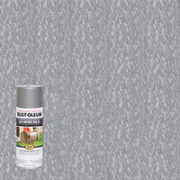 Rust-Oleum Stops Rust Gloss Silver Spray Paint 12 oz. (Pack of 6)