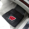 University of Wisconsin Heavy Duty Car Mat Set - 2 Pieces