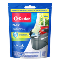 O-Cedar Citrus Scent Floor Cleaner Powder 10 pk (Pack of 8)