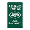 Team Color Reserved Parking Sign D�cor 18in. X 11.5in. Lightweight