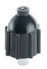 Orbit 67056 1/2 X 1/4 Black Female Thread Shrub Adapter