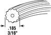 Prime-Line 0.19 in. D X 1140 in. L Screen Spline