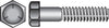Hillman 5/16 in. D X 1 in. L Heat Treated Zinc Steel Hex Head Cap Screw 100 pk
