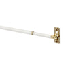 Kenney White Curtain Rod 11 in. L X 19 in. L