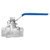 Homewerks Worldwide 1 in. Stainless Steel FIP Ball Valve Full Port Lever