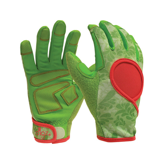 Digz Women's Indoor/Outdoor Gardening Gloves Green S 1 pair