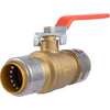 SharkBite 1 in. Brass Push Fit Ball Valve Lever For Potable Water - Deal of The Week