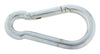 Campbell Chain Zinc-Plated Steel Spring Snap 280 lb. 4 in. L (Pack of 10)