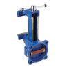 Irwin 4 in. Steel Workshop Bench Vise Swivel Base