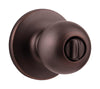 Kwikset Polo Venetian Bronze Privacy Knob Right or Left Handed