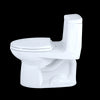 TOTO® Eco UltraMax® One-Piece Elongated 1.28 GPF Toilet with CEFIONTECT, Cotton White - MS854114EG#01