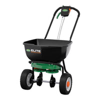 Scotts Elite 72 in. W Broadcast Push Spreader For Fertilizer/Ice Melt/Seed 30 lb - Open Box
