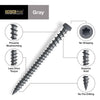 Deck Plus No. 10  x 2-1/2 in. L Star Flat Head Composite Deck Screws 5 lb.