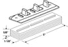 Prime-Line Silver Steel Guide and Riser 1 pk