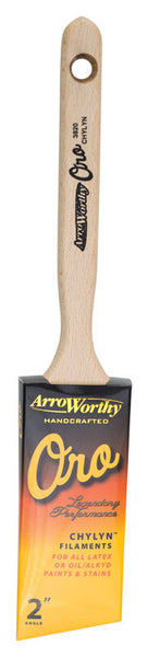 Pincel angular ArroWorthy Oro de 2 pulgadas