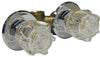 Homewerks 2-Handle Chrome Shower Faucet