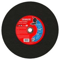 Diablo 14 in. Dia. x 7/64 in. thick x 1 in. Metal Grinding Wheel 1 pc.