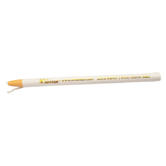 C.H. Hanson 6.8 in. L China Marker White 1 pc (Pack of 12)