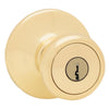 Kwikset Tylo Polished Brass Entry Lockset 1-3/4 in. (Pack of 3) - Deal of The Week