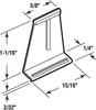 Prime-Line 0.25 in. Dia. x 5/8 in. L Spline Channel