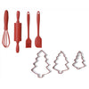 TBL DCR BKNG ST RED 7PK (Pack of 6)