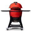Kamado Joe 22 in. Kettle Joe Charcoal Kamado Grill and Smoker Blazing Red