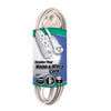 Southwire Slender Plug Indoor 6 ft. L White Extension Cord 16/3 SPT-2