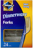Diamond White Plastic Forks 48 pk (Pack of 12)