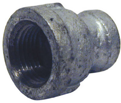 BK Products 3/8 in. FPT x 1/4 in. Dia. FPT Galvanized Malleable Iron Reducing Coupling (Pack of 5)