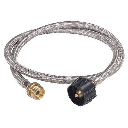 Bayou Classic 4 ft. L Stainless Steel LPG Adapter Hose