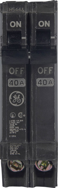 GE Q-Line 40 amps Standard 2-Pole Circuit Breaker
