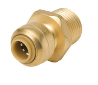 SharkBite 1/4 in. Push X 1/2 in. D MPT Brass Connector - Deal of The Week