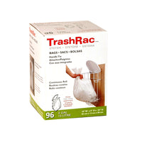 Trashrac 3 gal Trash Bags Handle Tie 96 pk - Deal of The Week